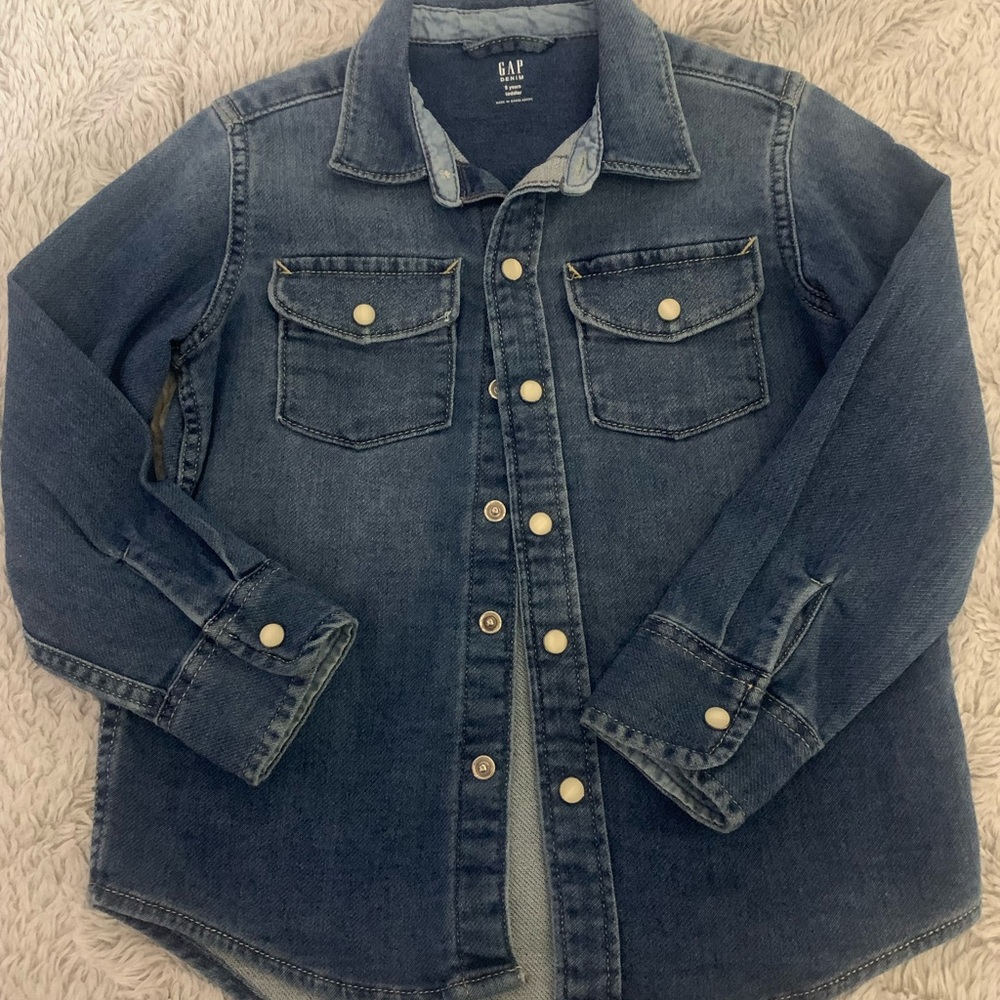 Gap Toddler Boys Denim Top